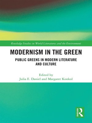 cover image of Modernism in the Green